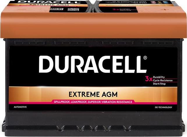 DURACELL 016570010801 - Batterie de démarrage cwaw.fr