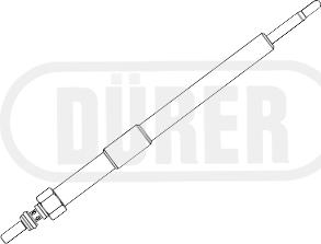 DÜRER DG62164 - Bougie de préchauffage cwaw.fr