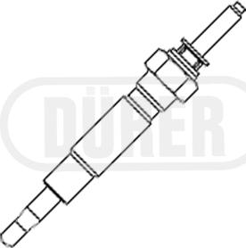 DÜRER DG250530 - Bougie de préchauffage cwaw.fr