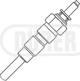 DÜRER DG26085 - Bougie de préchauffage cwaw.fr