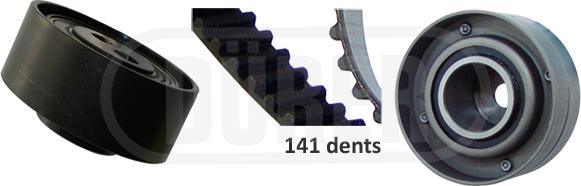 DÜRER DK121076 - Kit de distribution cwaw.fr