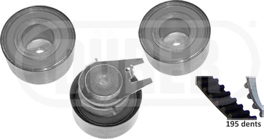 DÜRER DK221348 - Kit de distribution cwaw.fr