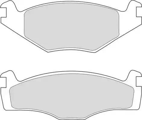 Duron DBP390419 - Kit de plaquettes de frein, frein à disque cwaw.fr