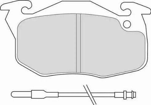 Duron DBP340729 - Kit de plaquettes de frein, frein à disque cwaw.fr