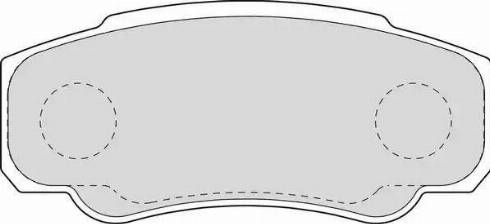 Duron DBP341480 - Kit de plaquettes de frein, frein à disque cwaw.fr