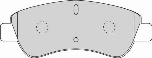 Duron DBP341399 - Kit de plaquettes de frein, frein à disque cwaw.fr