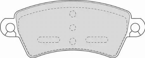 Duron DBP341370 - Kit de plaquettes de frein, frein à disque cwaw.fr