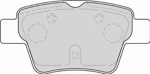 Duron DBP341784 - Kit de plaquettes de frein, frein à disque cwaw.fr