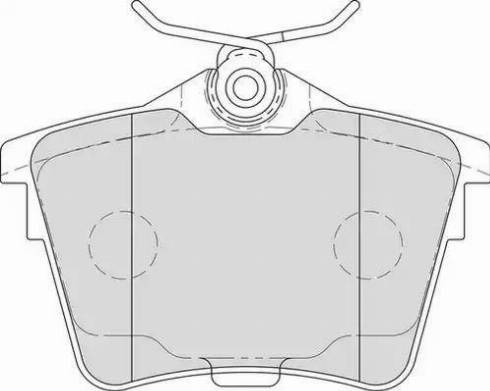 Duron DBP341727 - Kit de plaquettes de frein, frein à disque cwaw.fr