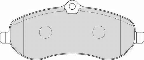 Duron DBP341771 - Kit de plaquettes de frein, frein à disque cwaw.fr