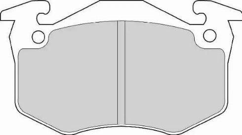 Duron DBP350881 - Kit de plaquettes de frein, frein à disque cwaw.fr