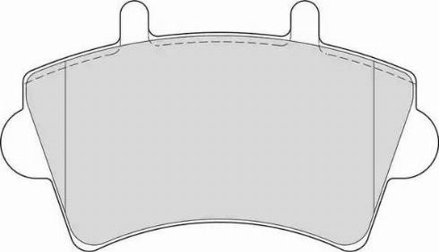 Duron DBP351452 - Kit de plaquettes de frein, frein à disque cwaw.fr