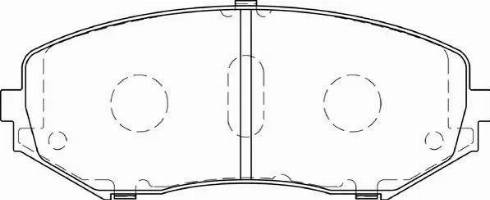 Duron DBP364060 - Kit de plaquettes de frein, frein à disque cwaw.fr