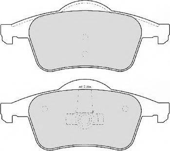 Duron DBP381383 - Kit de plaquettes de frein, frein à disque cwaw.fr