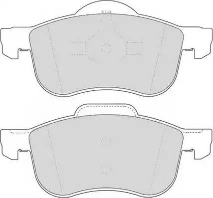 Duron DBP381382 - Kit de plaquettes de frein, frein à disque cwaw.fr