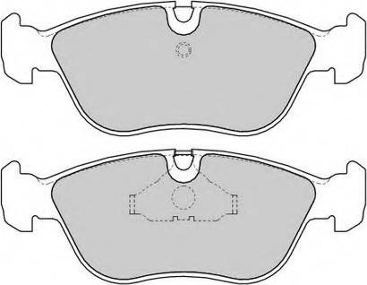 Duron DBP381285 - Kit de plaquettes de frein, frein à disque cwaw.fr