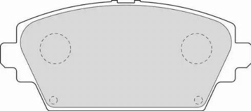 Duron DBP331580 - Kit de plaquettes de frein, frein à disque cwaw.fr