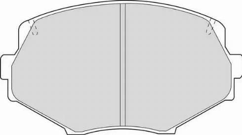 Duron DBP321011 - Kit de plaquettes de frein, frein à disque cwaw.fr