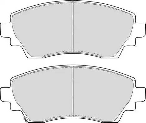 Duron DBP371391 - Kit de plaquettes de frein, frein à disque cwaw.fr