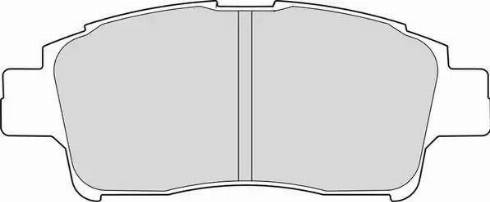 Duron DBP371368 - Kit de plaquettes de frein, frein à disque cwaw.fr