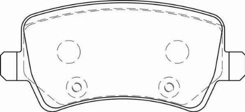 Duron DBP241918 - Kit de plaquettes de frein, frein à disque cwaw.fr