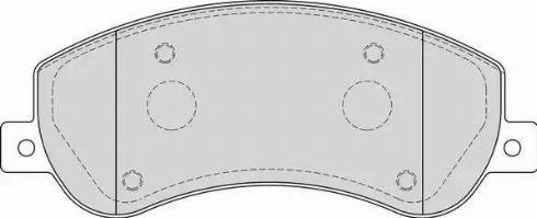 Duron DBP241928 - Kit de plaquettes de frein, frein à disque cwaw.fr