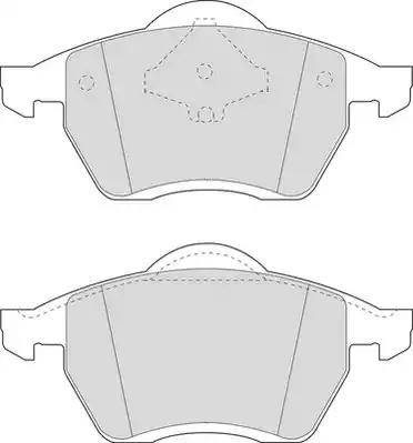 BENDIX 571900 - Kit de plaquettes de frein, frein à disque cwaw.fr