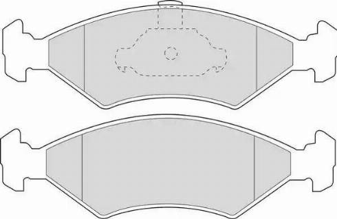 Duron DBP241081 - Kit de plaquettes de frein, frein à disque cwaw.fr