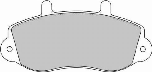 Duron DBP251292 - Kit de plaquettes de frein, frein à disque cwaw.fr