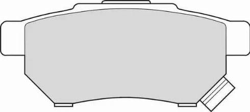 Duron DBP260621 - Kit de plaquettes de frein, frein à disque cwaw.fr