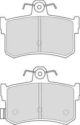 Duron DBP200917 - Kit de plaquettes de frein, frein à disque cwaw.fr