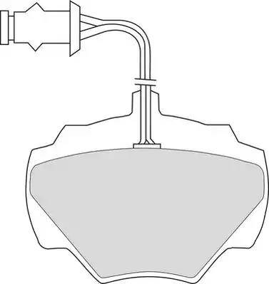 Duron DBP200471 - Kit de plaquettes de frein, frein à disque cwaw.fr