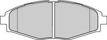 Duron DBP201337 - Kit de plaquettes de frein, frein à disque cwaw.fr