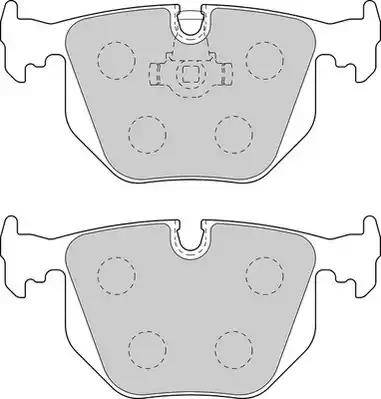 Duron DBP211483 - Kit de plaquettes de frein, frein à disque cwaw.fr