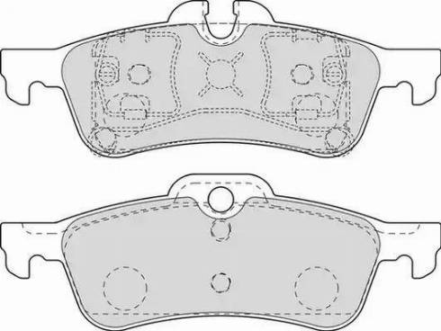 Duron DBP211676 - Kit de plaquettes de frein, frein à disque cwaw.fr