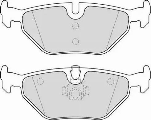 Duron DBP211301 - Kit de plaquettes de frein, frein à disque cwaw.fr