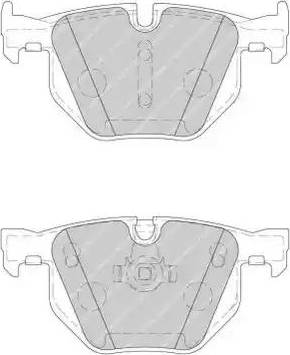 Duron DBP211748 - Kit de plaquettes de frein, frein à disque cwaw.fr