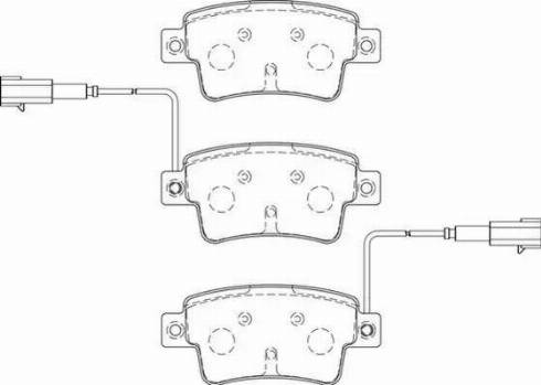 Duron DBP234325 - Kit de plaquettes de frein, frein à disque cwaw.fr