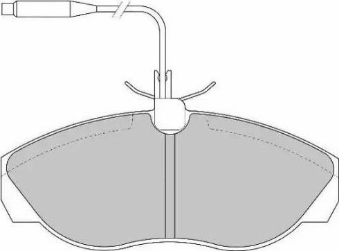 Duron DBP230967 - Kit de plaquettes de frein, frein à disque cwaw.fr