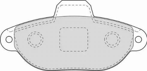 Duron DBP230925 - Kit de plaquettes de frein, frein à disque cwaw.fr