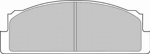 Duron DBP230022 - Kit de plaquettes de frein, frein à disque cwaw.fr