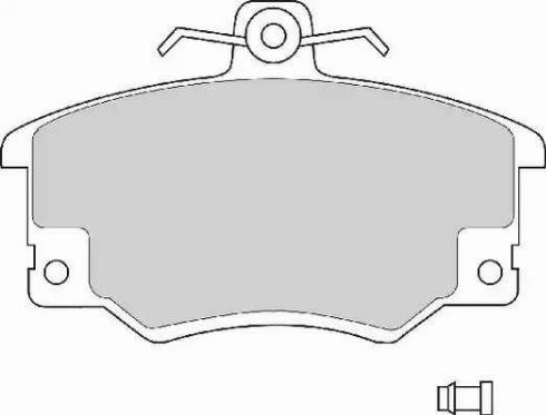 Duron DBP230370 - Kit de plaquettes de frein, frein à disque cwaw.fr