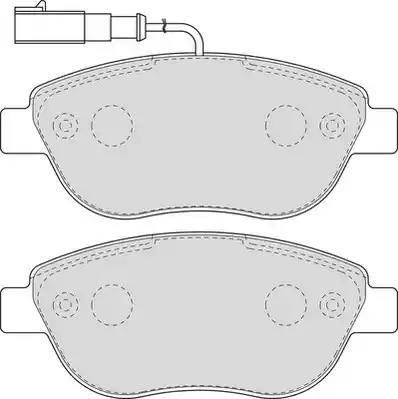 Duron DBP231467 - Kit de plaquettes de frein, frein à disque cwaw.fr