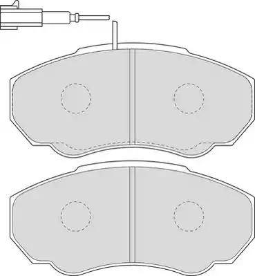 Duron DBP231478 - Kit de plaquettes de frein, frein à disque cwaw.fr