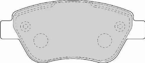 Duron DBP231666 - Kit de plaquettes de frein, frein à disque cwaw.fr