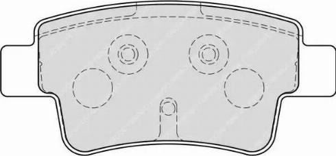 Duron DBP231858 - Kit de plaquettes de frein, frein à disque cwaw.fr