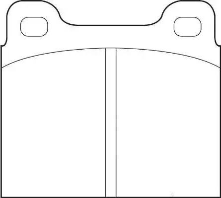 Duron DBP220002 - Kit de plaquettes de frein, frein à disque cwaw.fr