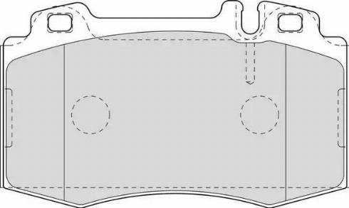 Duron DBP221426 - Kit de plaquettes de frein, frein à disque cwaw.fr