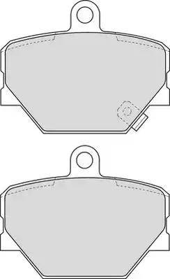 Duron DBP221162 - Kit de plaquettes de frein, frein à disque cwaw.fr