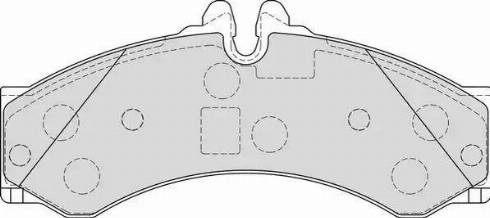 Duron DBP221879 - Kit de plaquettes de frein, frein à disque cwaw.fr